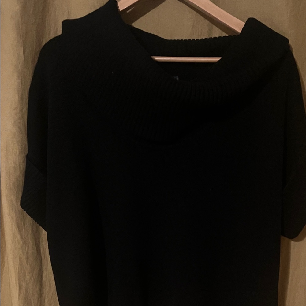 Kenneth Cole Black Cowl Neck Women’s Sweater